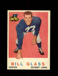 1959 BILL GLASS TOPPS #122 LIONS *G5721