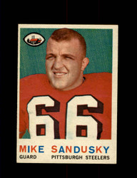 1959 MIKE SANDUSKY TOPPS #136 STEELERS *G5723
