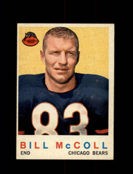1959 BILL MCCOLL TOPPS #151 BEARS *G5726
