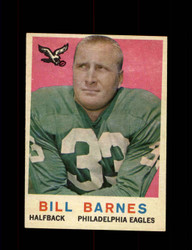 1959 BILL BARNES TOPPS #25 EAGLES *G5733