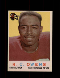 1959 R.C. OWENS TOPPS #33 49'ERS *G5734