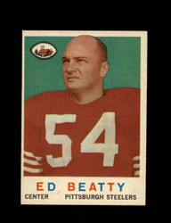 1959 ED BEATTY TOPPS #48 STEELERS *G5743