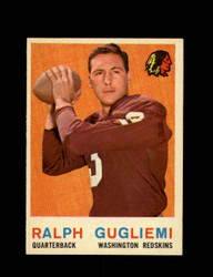 1959 RALPH GUGLIEMI TOPPS #97 REDSKINS *G5744