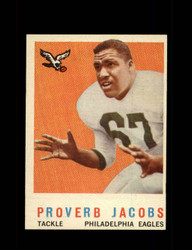 1959 PROVERB JACOBS TOPPS #108 EAGLES *G5749