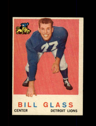 1959 BILL GLASS TOPPS #122 LIONS *G5758