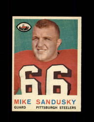 1959 MIKE SANDUSKY TOPPS #136 STEELERS *G5760