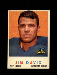 1959 JIM DAVID TOPPS #143 LIONS *G5762
