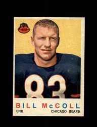 1959 BILL MCCOLL TOPPS #151 BEARS *G5763