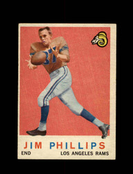 1959 JIM PHILLIPS TOPPS #142 RAMS *G5766