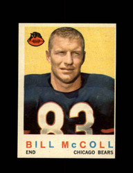 1959 BILL MCCOLL TOPPS #151 BEARS *G5767