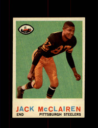 1959 JACK MCCLAIREN TOPPS #157 STEELERS *G5773