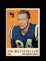 1959 JIM MUTSCHELLER TOPPS #89 COLTS *G5781