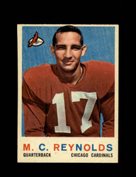 1959 M.C. REYNOLDS TOPPS #135 CARDINALS *G5809
