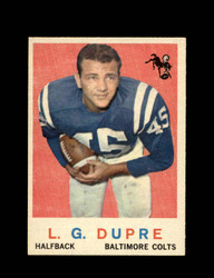 1959 L.G. DUPRE TOPPS #163 COLTS *G5815