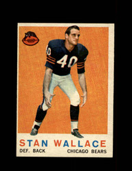 1959 STAN WALLACE TOPPS #159 BEARS *G5817