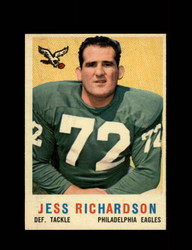 1959 JESS RICHARDSON TOPPS #174 EAGLES *G5822