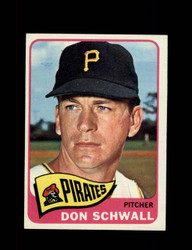 1965 DON SCHWALL TOPPS #362 PIRATES *G5836
