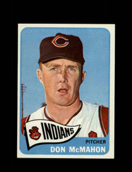 1965 DON MCMAHON TOPPS #317 INDIANS *G5843