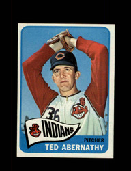 1965 TED ABERNATHY TOPPS #332 INDIANS *G5848