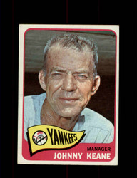 1965 JOHNNY KEANE TOPPS #131 YANKEES *G5873