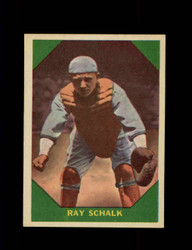 1960 RAY SCHALK FLEER #56 *0024