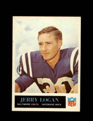 1965 JERRY LOGAN PHILADELPHIA #5 COLTS *0080