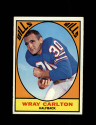 1967 WRAY CARLTON TOPPS #19 BILLS *0091