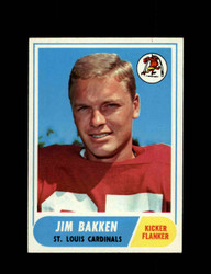 1968 JIM BAKKEN TOPPS #8 CARDINALS *0093