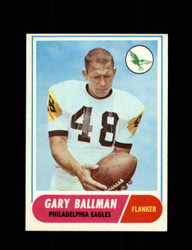 1968 GARY BALLMAN TOPPS #58 EAGLES *0096