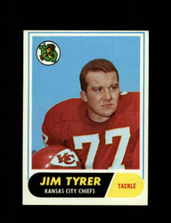 1968 JIM TYRER TOPPS #15 CHIEFS *0103