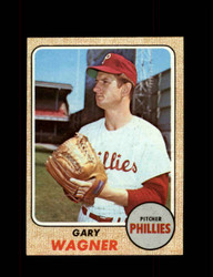 1968 GARY WAGNER TOPPS #448 PHILLIES *0133