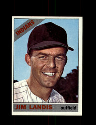 1966 JIM LANDIS TOPPS #128 INDIANS *0190