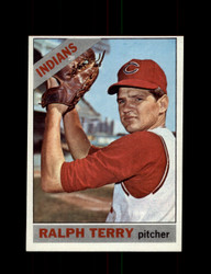 1966 RALPH TERRY TOPPS #109 INDIANS *0193