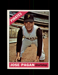 1966 JOSE PAGAN TOPPS #54 PIRATES *0195