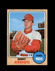 1968 GERRY ARRIGO TOPPS #302 REDS *0221
