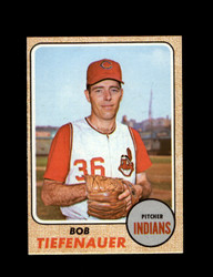 1968 BOB TIEFENAUER TOPPS #269 INDIANS *0238