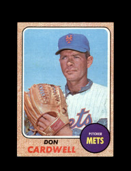 1968 DON CARDWELL TOPPS #437 METS *0246