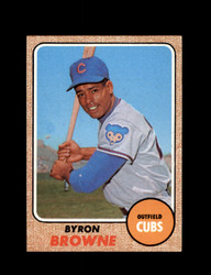 1968 BYRON BROWNE TOPPS #296 CUBS *0257