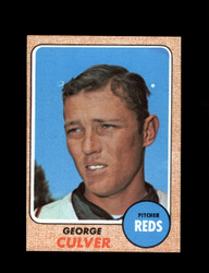 1968 GEORGE CULVER TOPPS #319 REDS *0285
