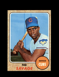 1968 TED SAVAGE TOPPS #119 CUBS *0299