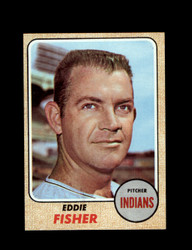 1968 EDDIE FISHER TOPPS #418 INDIANS *0305