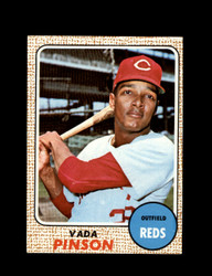 1968 VADA PINSON TOPPS #90 REDS *0317