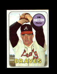 1969 JIM BRITTON TOPPS #154 BRAVES *0367