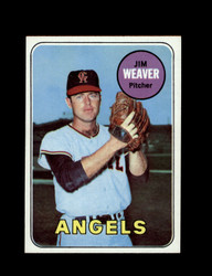 1969 JIM WEAVER TOPPS #134 ANGELS *0380