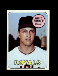 1969 WALLY BUNKER TOPPS #137 ROYALS *0388
