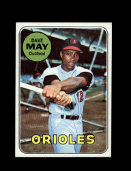 1969 DAVE MAY TOPPS #113 ORIOLES *0390