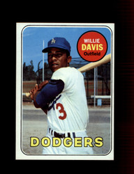 1969 WILLIE DAVIS TOPPS #65 DODGERS *0399