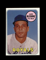 1969 LUIS ALCARAZ TOPPS #437 ROYALS *0402