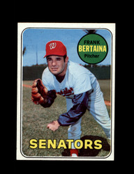 1969 FRANK BERTAINA TOPPS #554 SENATORS *0416