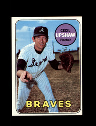 1969 CECIL UPSHAW TOPPS #568 BRAVES *0418